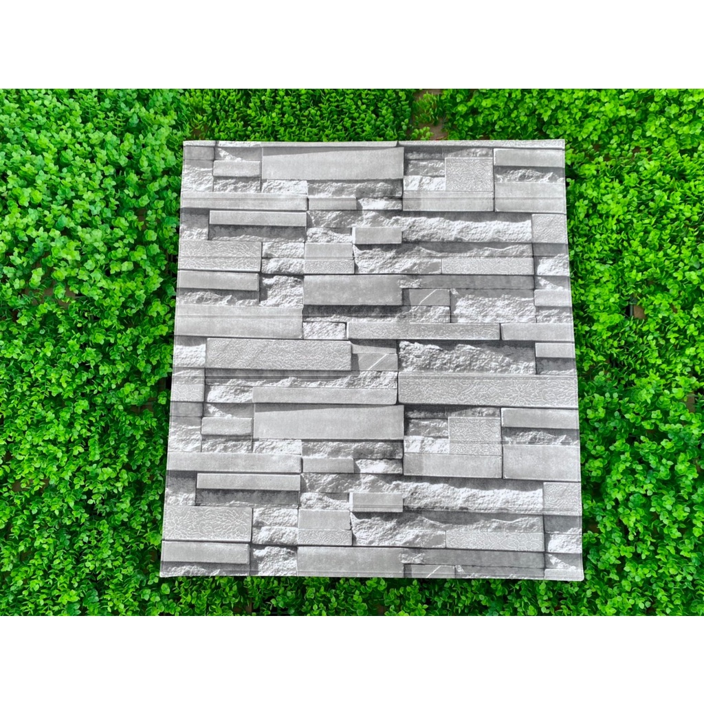 Xốp Dán Tường Giả Đá Loại 1, 70x70cm - Có Sẵn Keo Dán, Siêu Sang, Cách Âm, Cách Nhiệt Trang Trí Nhà Đẹp