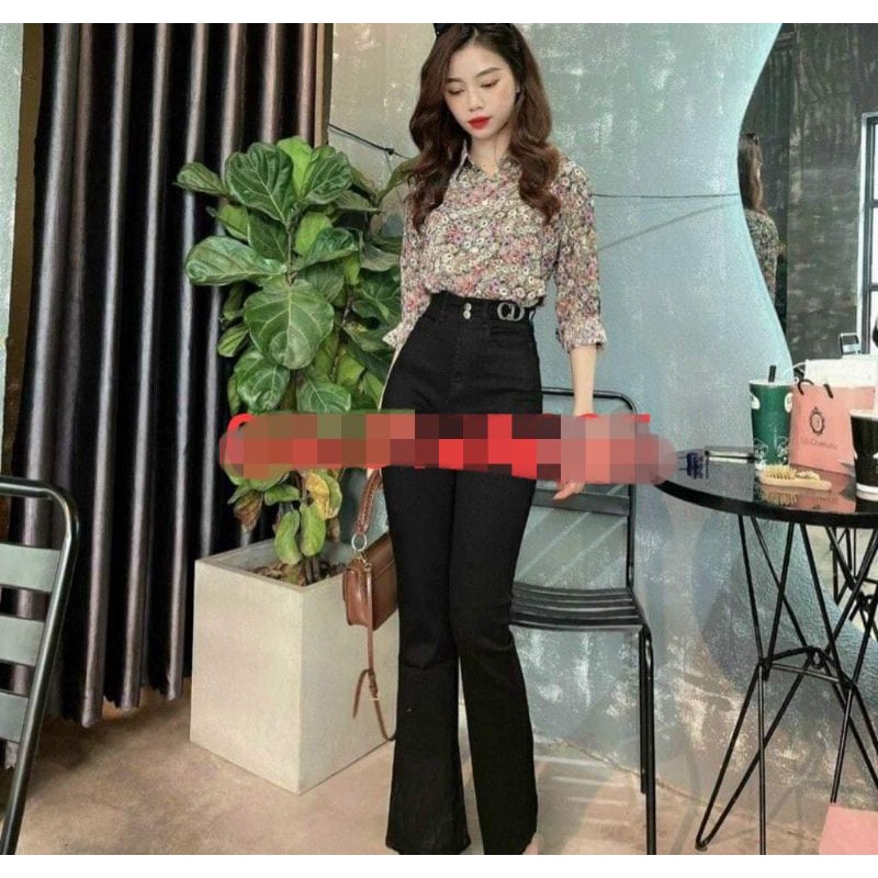 Quần Loe Jeans Bigsize Nữ