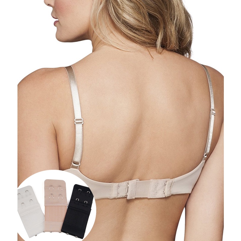 Bộ 2 móc mở rộng dây áo ngực có thể điều chỉnh được tiện lợi