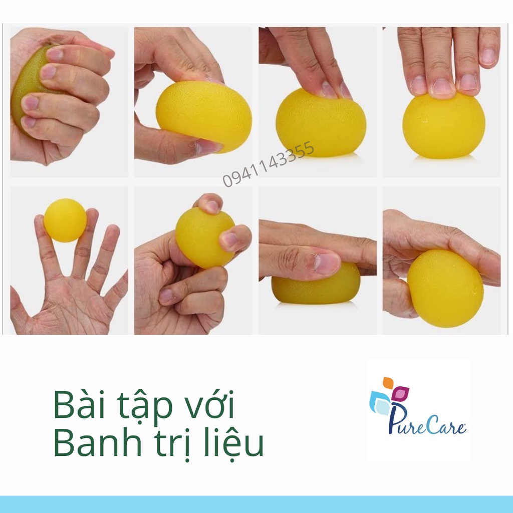 Banh tập trị liệu cho ngón bàn tay viêm khớp, bóng phục hồi sau chấn thương ngón tay, bàn tay