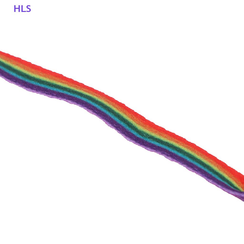 1 Cặp Dây Giày Dẹt Màu Gradient Thời Trang
