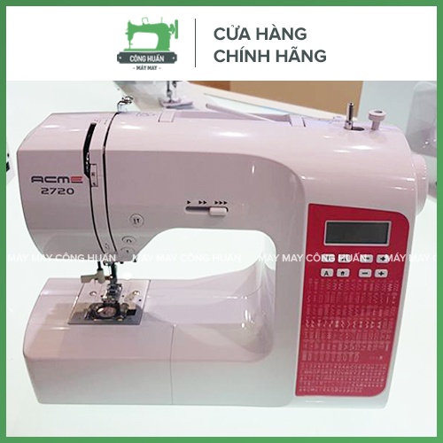 Máy May, Máy Thêu Gia Đình ACME 2720 Mới 100% - Dòng Máy May 2in1