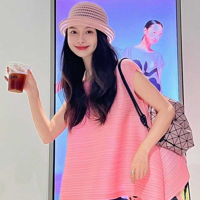 🎉PROMO🎉🍒💯 Issey Miyake Baobao  Túi Đeo Chéo Vai 4X6Cm Đựng Vừa Vặn Sang Giao Hàng baobao issey miyake wring