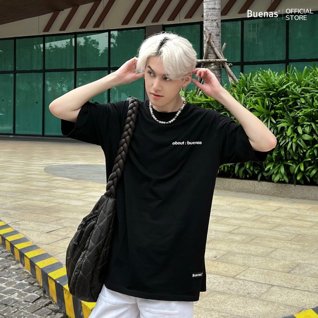 Áo thun local brand tay lỡ form oversize unisex cho nam nữ BUENAS - SWT68