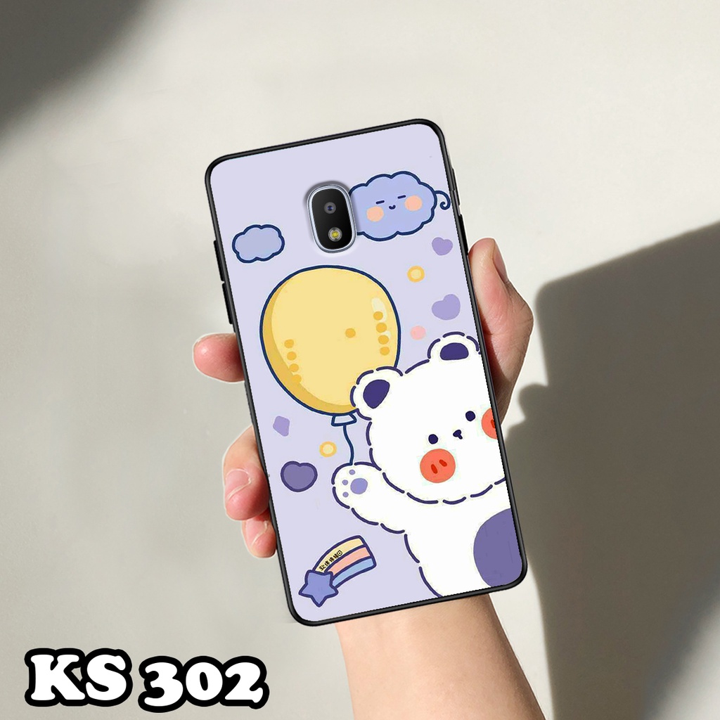 Ốp lưng Samsung J5 Prime - J5 Pro - J5 2015 - J5 2016 - Ốp Samsung in hình Gấu&amp;Thỏ siêu xinh - Lưng nhám viền TPU