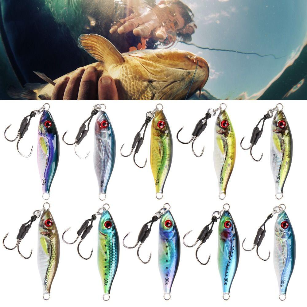 Mồi Câu Cá Giả Bằng Kim Loại 24 30G 59MM Nhiều Màu Sắc Bắt Mắt