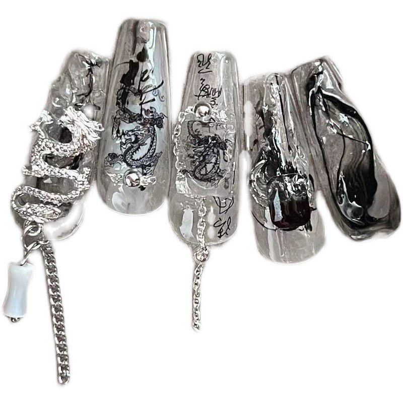 Charm rồng trang trí móng tay mẫu mới