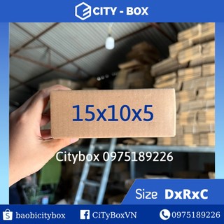 15x10x5 hộp carton ship cod - 10 hộp