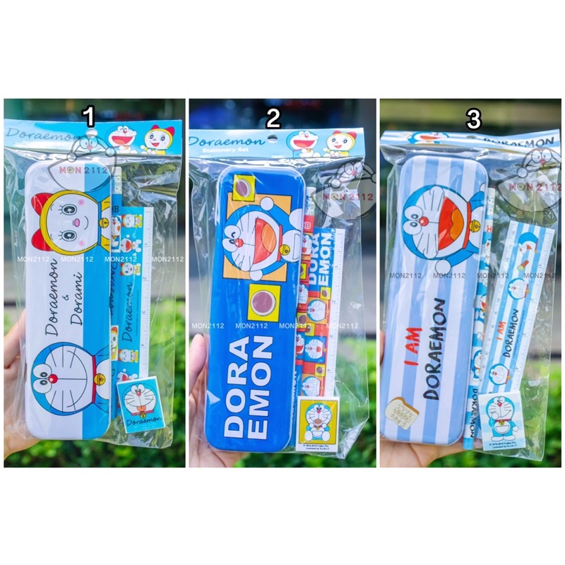 Combo hộp bút Doraemon Doremon Thái