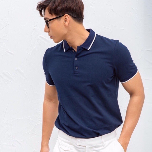 Áo thun nam POLO trơn vải cá sấu cotton cao cấp ngắn tay tông màu cực sang trọng trẻ trung lịch lãm
