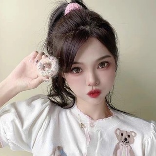 Cột tóc , chun cột lông xù sắc màu đáng yêu