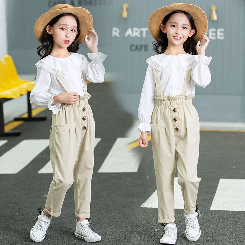 Bộ Đồ Thời Trang Xuân Thu Hàn Quốc Dành Cho Bé Gái 12-15 Tuổi