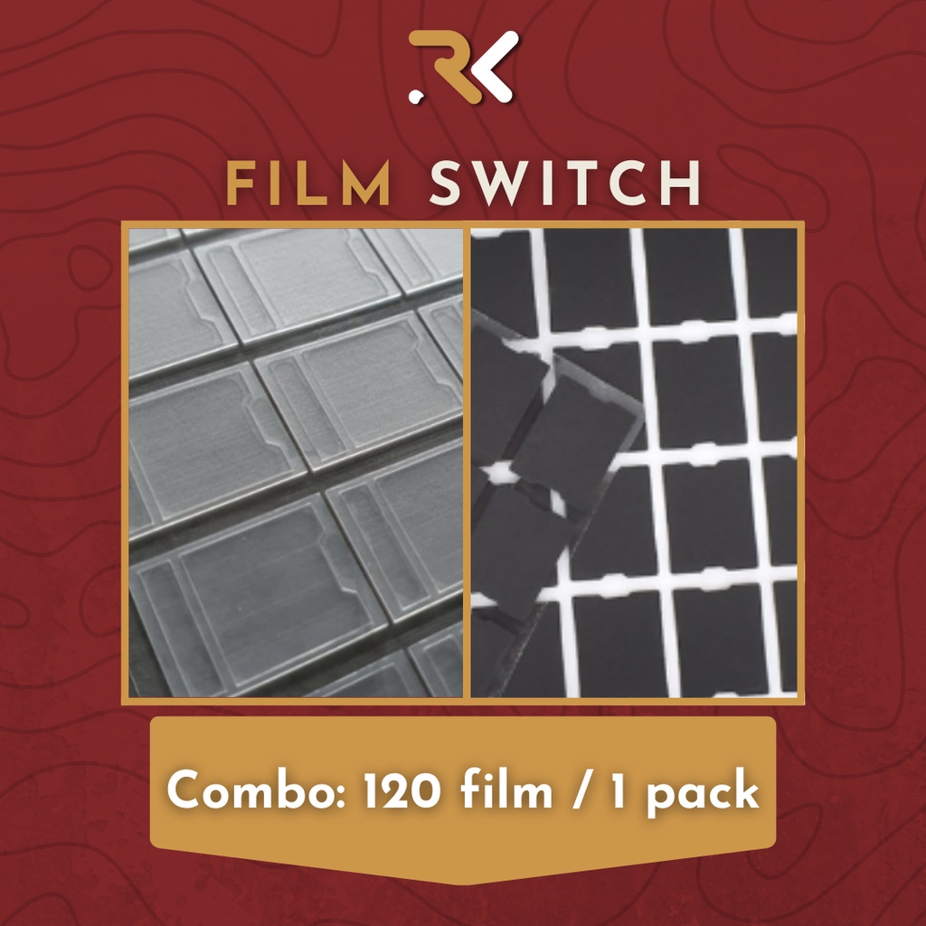 Film switch cho bàn phím custom | Film Poron, TPU, PC | Rekeyboard