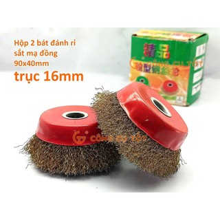 Chén cước, bát đánh rỉ sắt đỏ