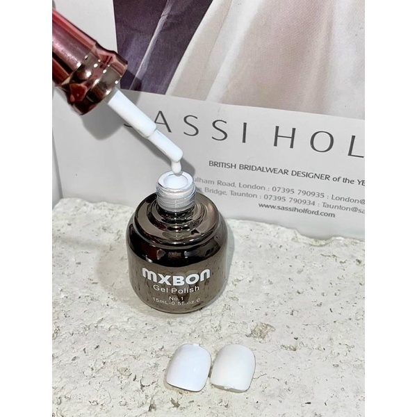 Sơn lẻ Mixbon 4màu TRẮNG,Đen,nước gạo,trắng ngà