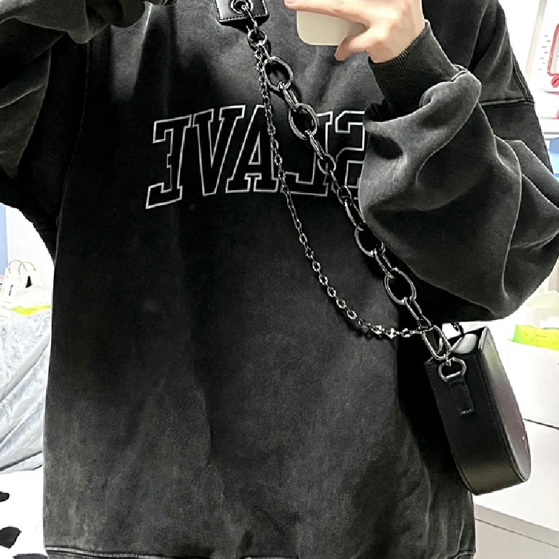 CHIC JOY♥Túi yên dây xích túi một vai túi sát nách ngọt ngào mát mẻ phù hợp với tất cả các thiết kế thích hợp thông thường