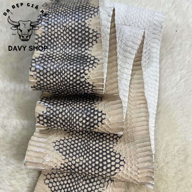 Da Rắn Biển Nguyên Con Nhiều Màu Làm Dây Đồng Hồ, Ví Da - Mua Da Bò Thuộc - Davyshop