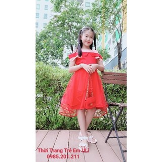Đầm trễ vai 10-42kg (kèm ảnh thật)