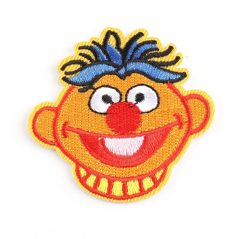 Sticker Ủi Thêu Hình Hoạt Hình Sesame Street