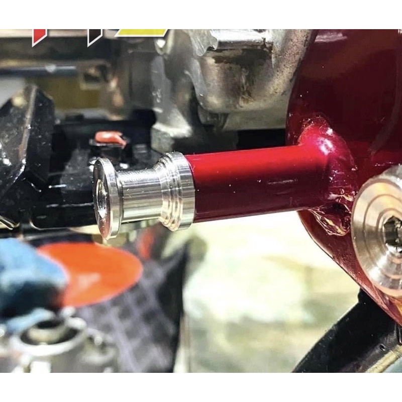 Khâu nối gác chân wave 2004 lắp cho các dòng xe Honda super dream chất liệu inox 304 Bộ 2 khâu