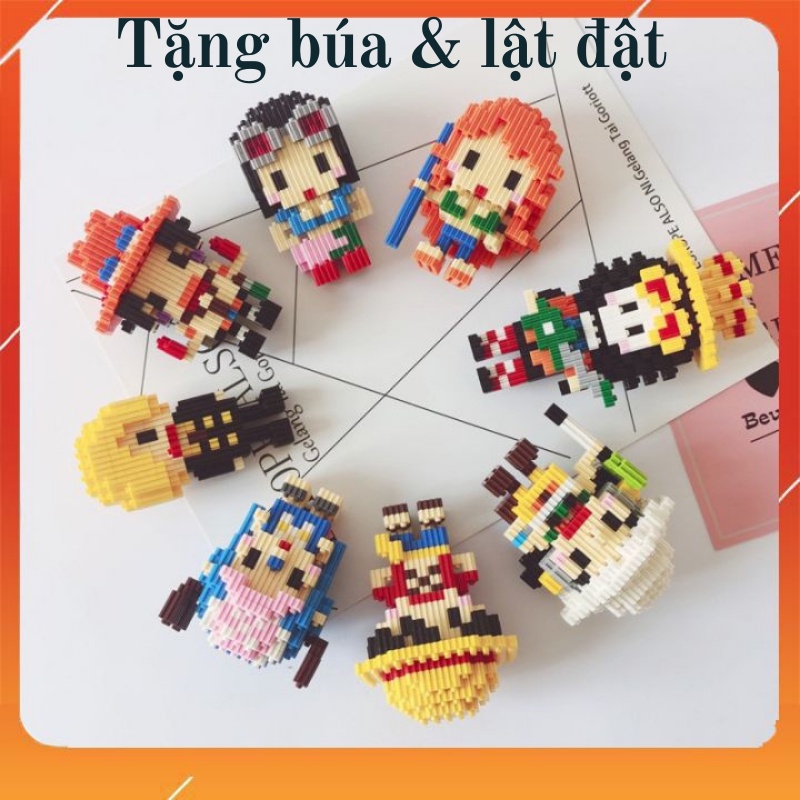 Mô Hình lắp ráp Lego Đảo Hải Tặc One Piece Tặng búa + lật đật , Đồ Chơi xếp hình (Sản phẩm kèm hộp như hình)