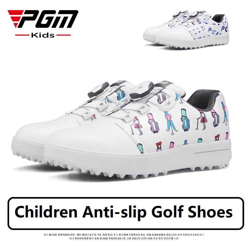 Giày Thể Thao Chơi Golf PGM Trọng Lượng Nhẹ Thoáng Khí Chống Trượt Chống Thấm Nước Cho Thanh Thiếu Niên