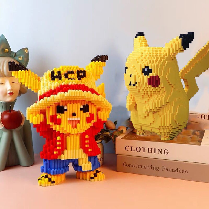 Bộ Đồ Chơi Lắp Ráp Lego Hình Pikachu Cho Trẻ Em