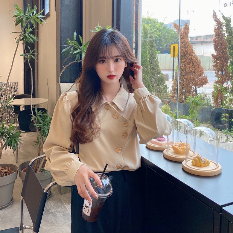 Áo Kiểu Pháp Cỡ Lớn Che Bụng Thời Trang Mùa Đông 2022 Cho Nữ