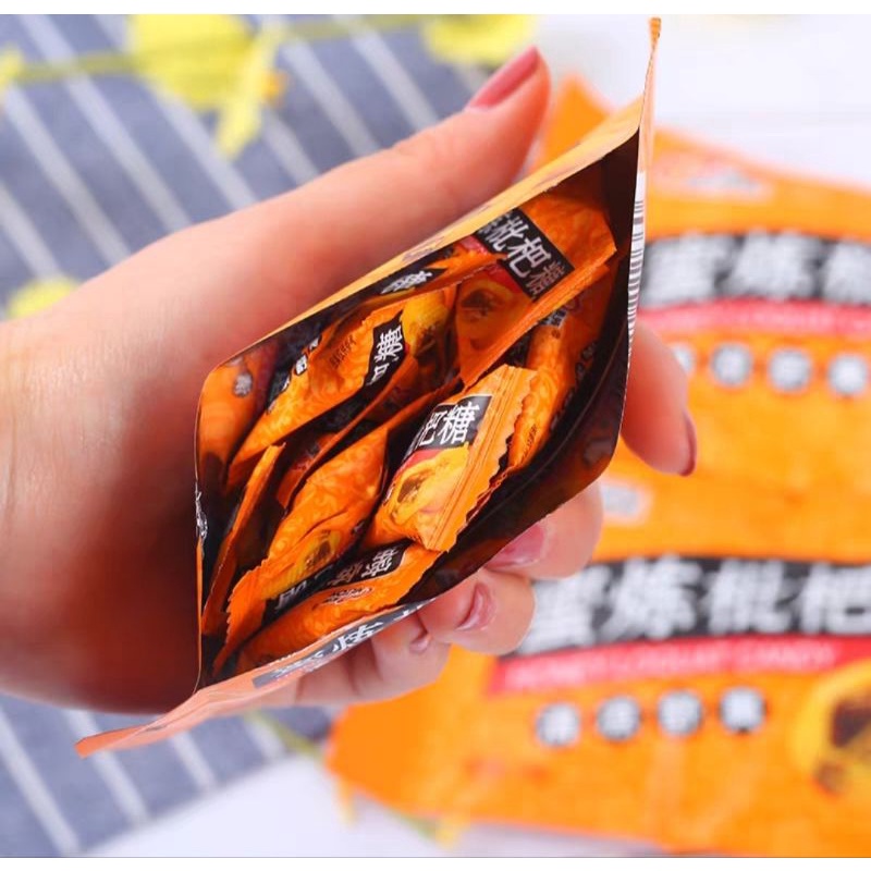 Kẹo ngậm ho tỳ bà 1 hộp 24 gói 192 viên