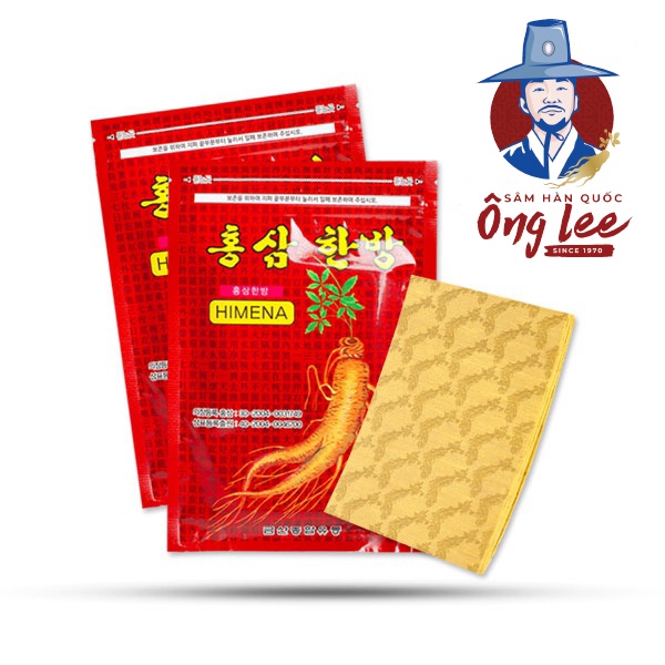Cao dán sâm Hàn Quốc Gold red Ginseng