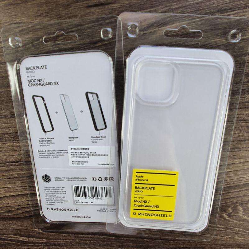 Tấm mặt lưng dùng chung ốp viền Rhinoshield cho iPhone 14 / Plus / Pro / Pro Max