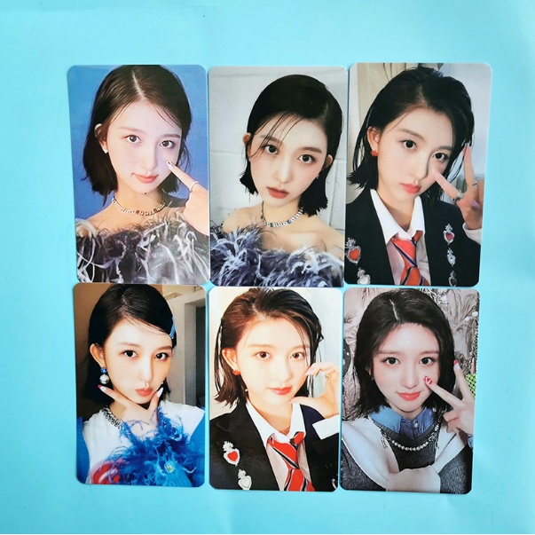 6PCS/ set Photocard IVE Love Dive album Je wonyoung yujin Slang liz leeseo rei In stock LY