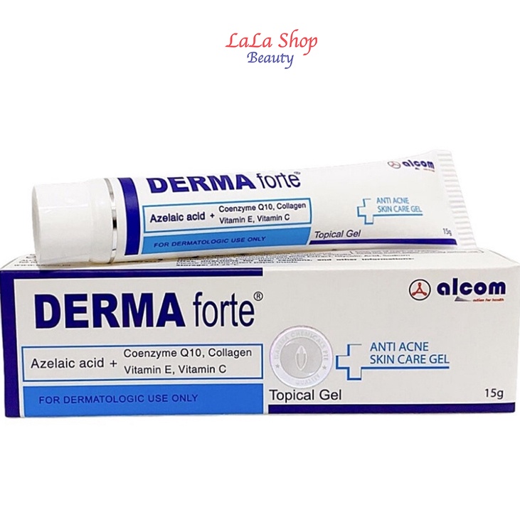 Kem Dưỡng Giảm Mụn Mờ Thâm Derma Forte Anti Acne Skin Care Gel 15g