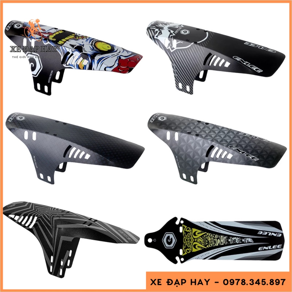 Chắn Bùn Xe Đạp ENLEE Lắp Được Cho Tất Cả Các Loại Xe MTB-Touring-Road