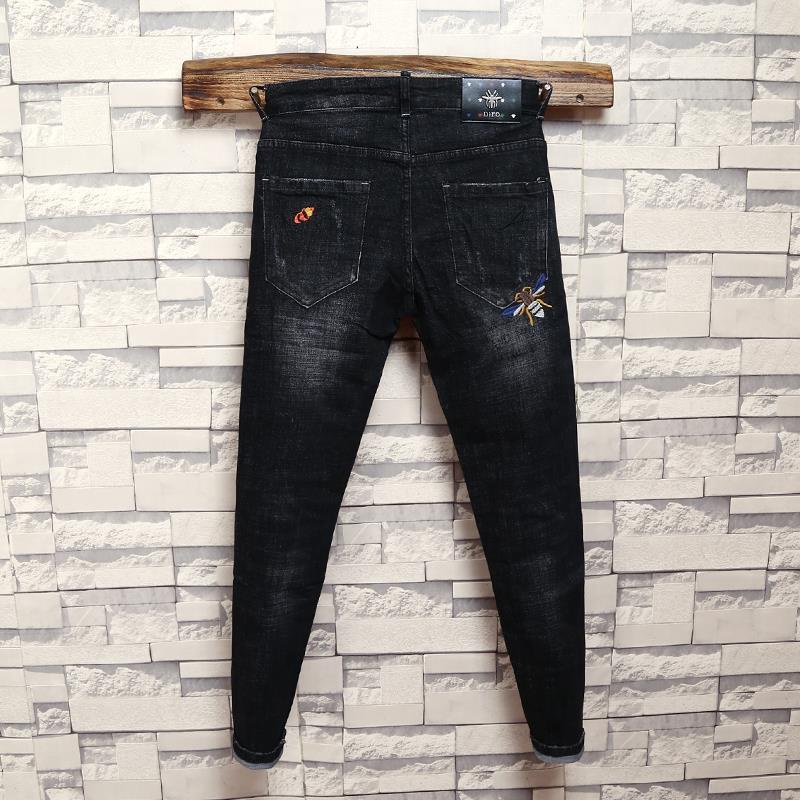 Quần Jeans Thêu Joker Thời Trang Hàn Quốc Dành Cho Nam levis 501