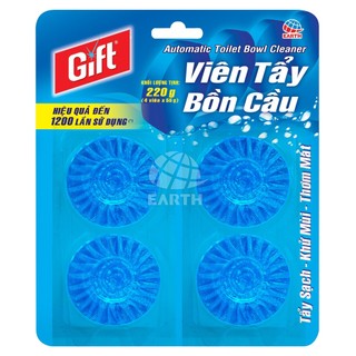 Viên tẩy bồn cầu vỉ 4 viên Gift