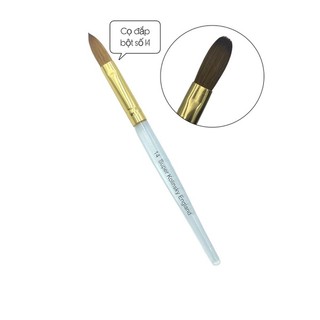 Cọ đắp bột kolinsky đắp móng long chồn size 12,14,16,18
