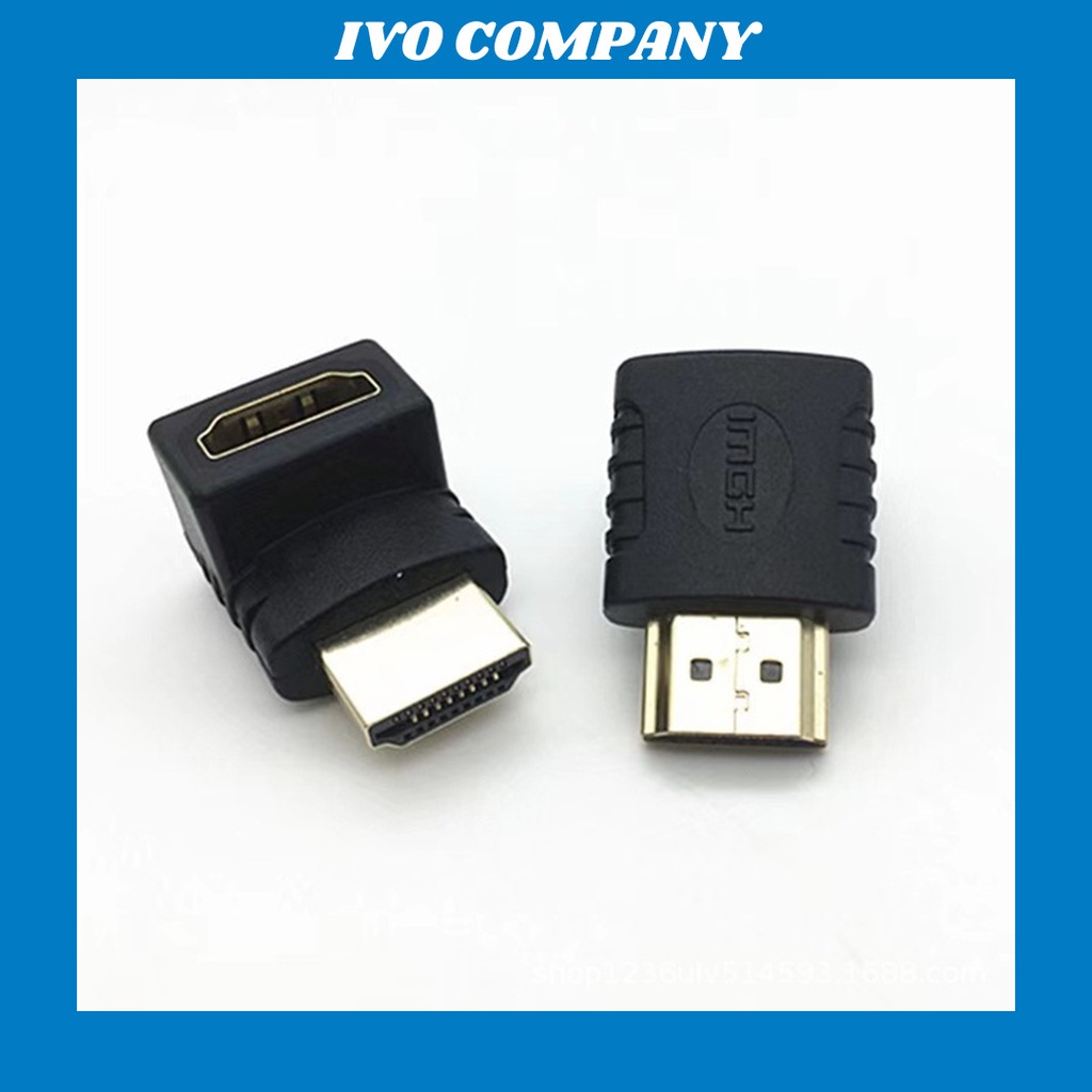 Đầu Chuyển Góc Vuông HDMI Đực Cái 270 Độ - 90 Độ | BigBuy360 - bigbuy360.vn