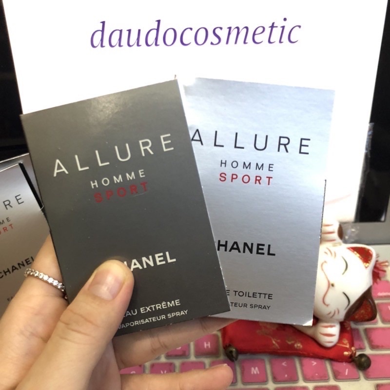 Nước hoa Allure Homme Sport EDT - Eau Extreme EDP 1.5ml