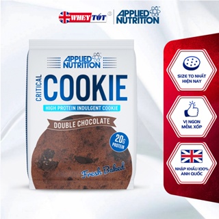 Bánh ăn kiêng Applied Nutrition Critical Cookie 85g giàu Protein hỗ trợ tập luyện