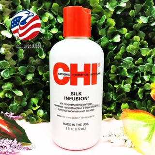 Tinh dầu dưỡng bóng tóc, mềm mượt tóc chi silk infusion 177ml🌾🌴‌ 🇺🇸made in usa🇺🇸