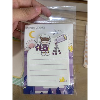 Set 50 tờ giấy note hoạt hình dễ thương