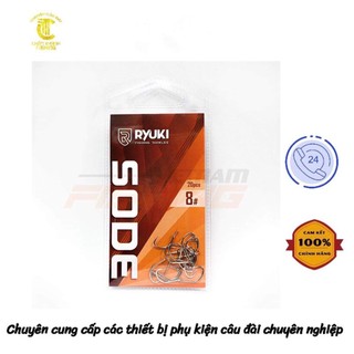 Lưỡi câu ryuki sode - lưỡi câu không ngạnh