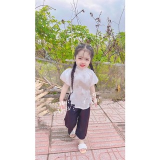 Set bà ba cổ tàu cho bé gái