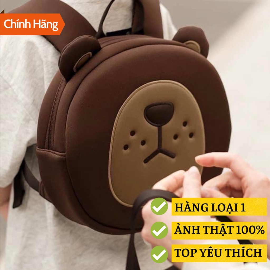 Balo đi học, mầm non cho bé trai, bé gái đi chơi hình thú dễ thương, từ 2 tuổi đến 5 tuổi chất vải 3D mẫu mới 2022