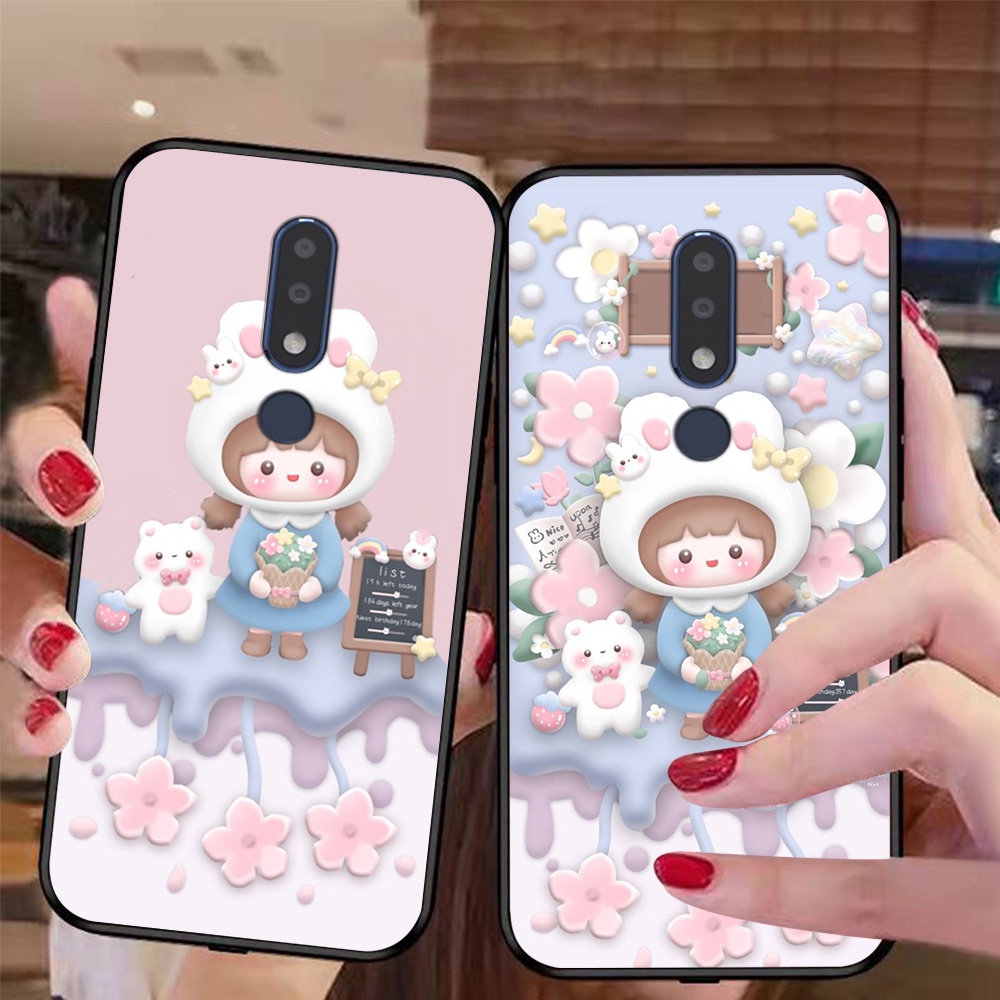 Ốp lưng điện thoại nokia x5 / x6 / nokia 5.1 plus / nokia 6.1 plus / 7.1 / 7.1 plus in hình 3d hot chen cute dễ thương