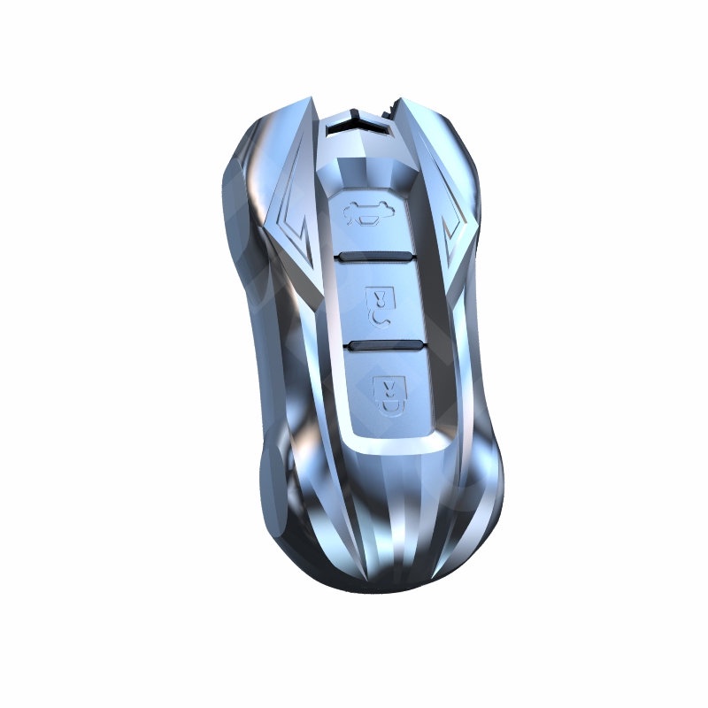 1 Bộ Vỏ Bọc Chìa Khóa Xe Hơi Thể Thao Nissan March Juke Skyline Terrano Gtr Livina Serena Xtrail t31 t30 Bằng Hợp Kim Kẽm