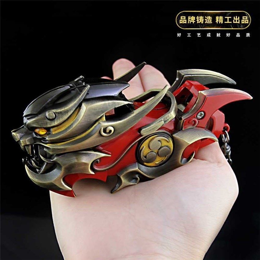 Mô Hình Vũ Khí Đô Đốc Wuhu Huang Zhonglie Soul Bằng Kim Loại