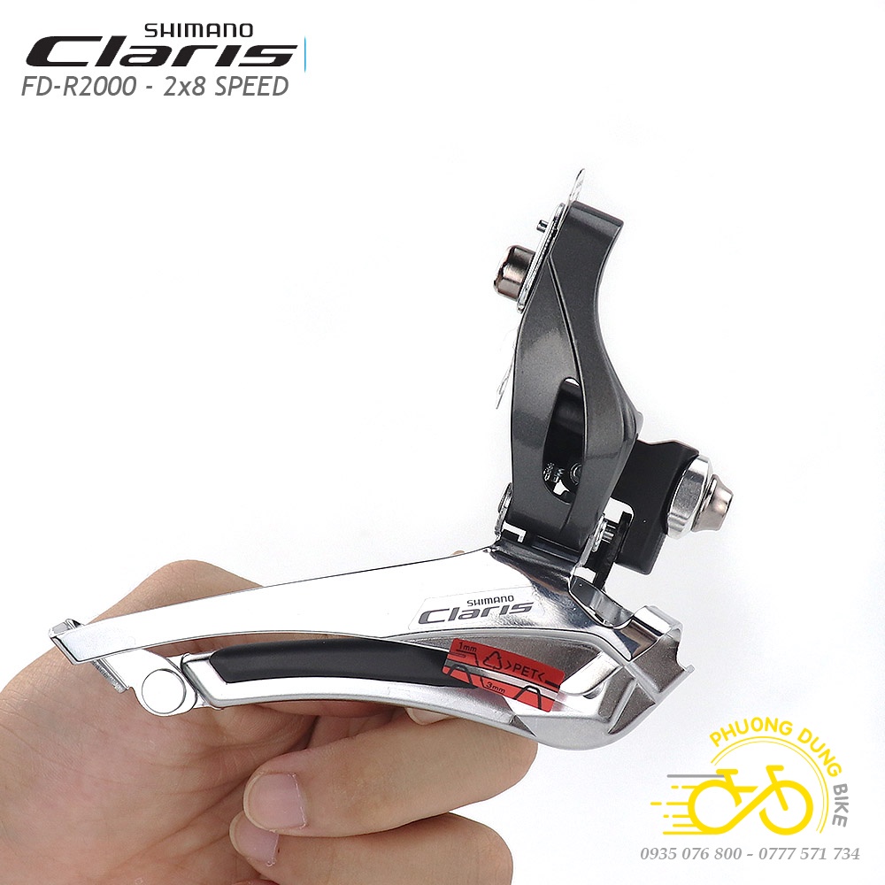 Sang đĩa  xe đạp SHIMANO CLARIS FD R2000 - Hàng chính Hãng