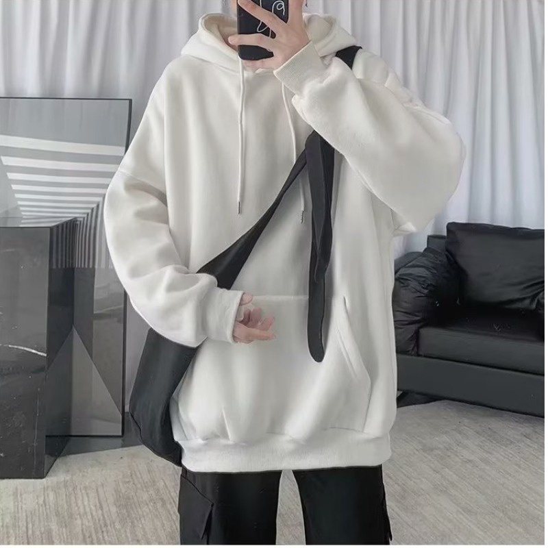 Áo Hoodie Dáng Rộng Phong Cách Hàn Quốc Thời Trang Xuân Thu Kiểu Mới Cho Nam Size M-3XL